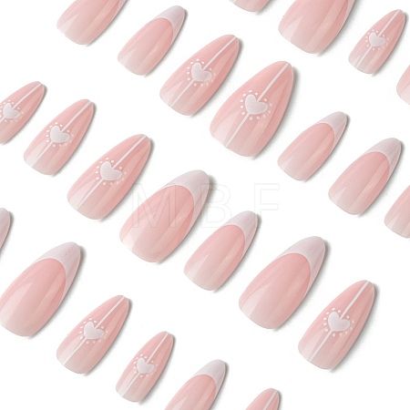 ABS Plastic Full Cover Press On False Nails DIY-CJC0006-12A-1