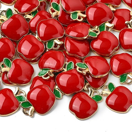 Alloy Enamel Charms ENAM-YW0004-80B-1
