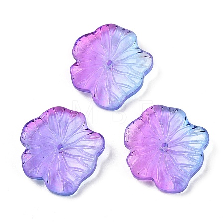 Transparent Glass Beads DGLA-E004-02I-1