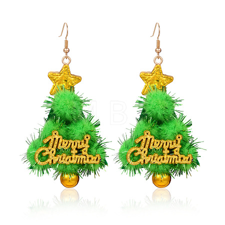 Christmas Alloy Dangle Earrings FS-WGC5D36-12-1