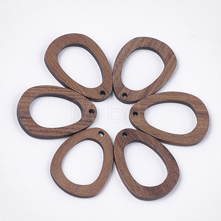 Walnut Wood Pendants WOOD-S054-02-1