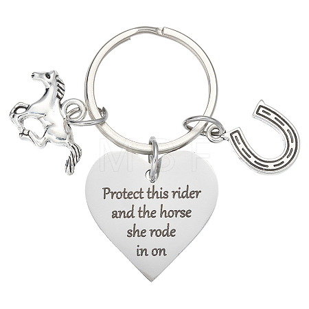 Western Style Alloy Keychains KEYC-SW00041-1