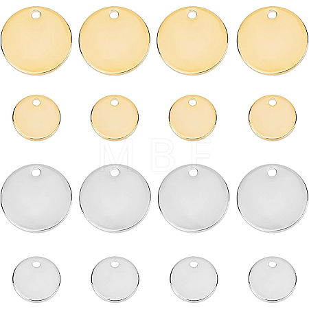 48Pcs 4 Colors Brass Charms KK-BC0002-18-NF-1