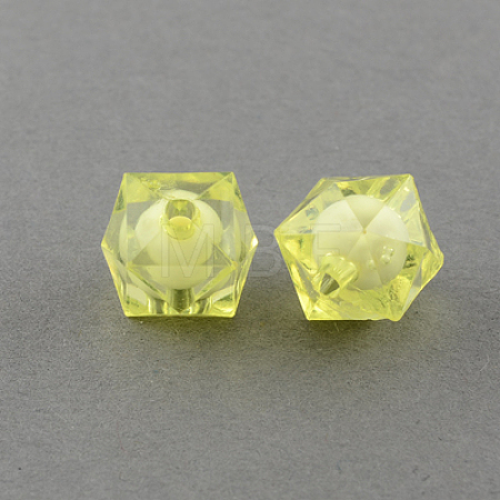 Transparent Acrylic Beads TACR-S112-10mm-03-1