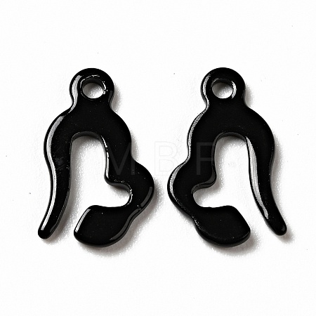 Spray Painted 201 Stainless Steel Charms STAS-G304-27C-1