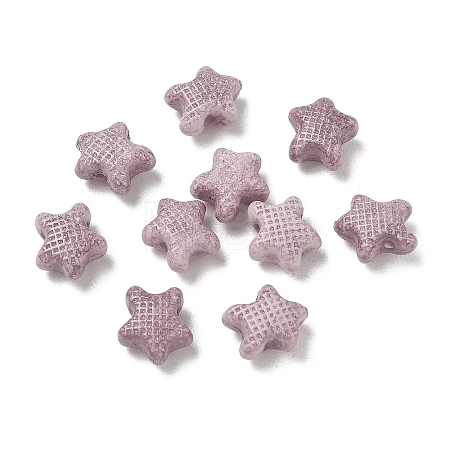 Vintage Handmade Porcelain Beads PR-CBA4F13-I08-1