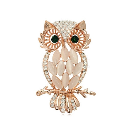 Alloy Rhinestone Brooches PW-WG81594-01-1