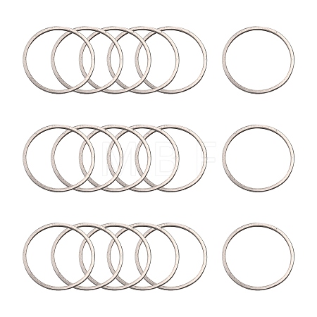 Non-Tarnish 304 Stainless Steel Linking Ring X-STAS-S079-12C-A-1