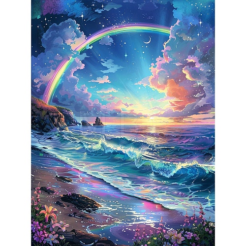 Rainbow DIY Diamond Painting Kit PW-WG6F1BA-01-1