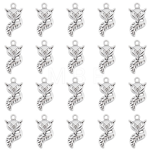 SUNNYCLUE 100Pcs Tibetan Style Alloy Pendants TIBE-SC0009-29-1