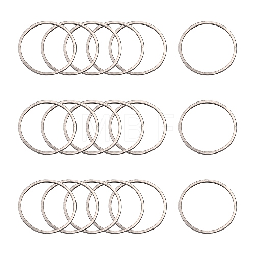 Non-Tarnish 304 Stainless Steel Linking Ring X-STAS-S079-12C-A-1