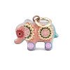 Printed Brass Pendants KK-CBA637E-01G-04-1