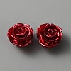Opaque Pearlized Resin Cabochons RESI-WH0034-18A-02-1