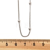 Brass Satellite Chains  Necklaces for Women NJEW-D302-27P-5