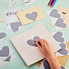 50Pcs Coated Scratch Off Film Password Sticker DIY-TA0015-48E-7