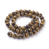 Natural Tiger Eye Beads Strands X-G-G099-10mm-4-2