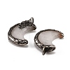 Natural Quartz Crystal Pendants G-H359-05AS-08-3