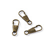 Iron Keychain Clasp Findings IFIN-TAC0002-11AB-3