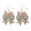 Teachers' Day Acrylic Dangle Earrings EJEW-I325-01G-05-2