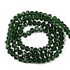 Transparent Glass Beads Strands GLAA-G125-01A-09-2