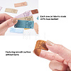 60Pcs 10 Colors Microfiber Leather Labels DIY-BY0001-15-4