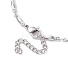 304 Stainless Steel Bar Link Chain Necklaces NJEW-JN04927-02-5