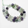 Natural Fluorite Bead Strands G-D840-56-8mm-AB+-2