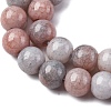 Ombre Effect Dyed Glass Beads Strands GLAA-T031-01O-14-4