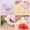 10Pcs Brass Hoop Earrings KK-YW0003-68G-6