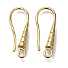 Brass Earring Hooks KK-H502-13G-1