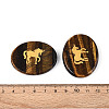 Natural Tiger Eye Cabochons G-T143-28E-3
