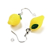 3 Styles Summer Corn & Lemon & Drink Acrylic Dangle Earring Sets for Women EJEW-F336-01E-3