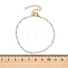 2Pcs 2 Colors 304 Stainless Steel Figaro Chains Bracelet Sets BJEW-JB14356-02-5