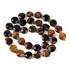 Natural Tiger Eye Beads Strands G-C116-A31-01-4