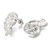 304 Stainless Steel Stud Earring Findings STAS-D391-04B-P-2
