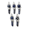 Natural Lapis Lazuli Dowsing Pendulums G-C095-01P-07-2
