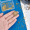 300Pc Brass Spacer Beads FIND-UN0015-46G-5