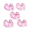 Transparent Glass Enamel Beads LAMP-V001-08-2