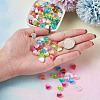 Eco-Friendly Transparent Acrylic Beads TACR-TA0001-04-17