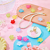 20Pcs Transparent Acrylic Pendants MACR-TADJ0001-05-6