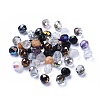 Electroplate Czech Glass Beads GLAA-O018-03-2