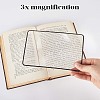 8Pcs PVC Page Magnifying Bookmarks AJEW-SP0002-33-4