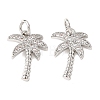 Brass Micro Pave Cubic Zirconia Pendants LS-ZIRC-K070-38P-1