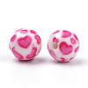 Opaque Printed Acrylic Beads LS-MACR-S271-10mm-21-2