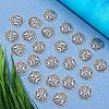 60Pcs Life of Tree Moon Charm Pendant Triple Moon Goddess Pendant Ancient Bronze for Jewelry Necklace Earring Making crafts JX339B-3