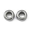 Tibetan Style Alloy Beads TIBEB-Q004-B-FF-1