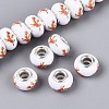 Opaque Resin European Beads RPDL-T004-01Q-1