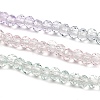 Transparent Painted Glass Beads Strands LS-DGLA-A034-T1mm-A23-4