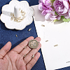 30Pcs 3 Styles Brass Cord Ends KK-BBC0026-08G-3