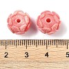 Synthetic Shell Dyed Carved Beads SHEL-H005-20-3